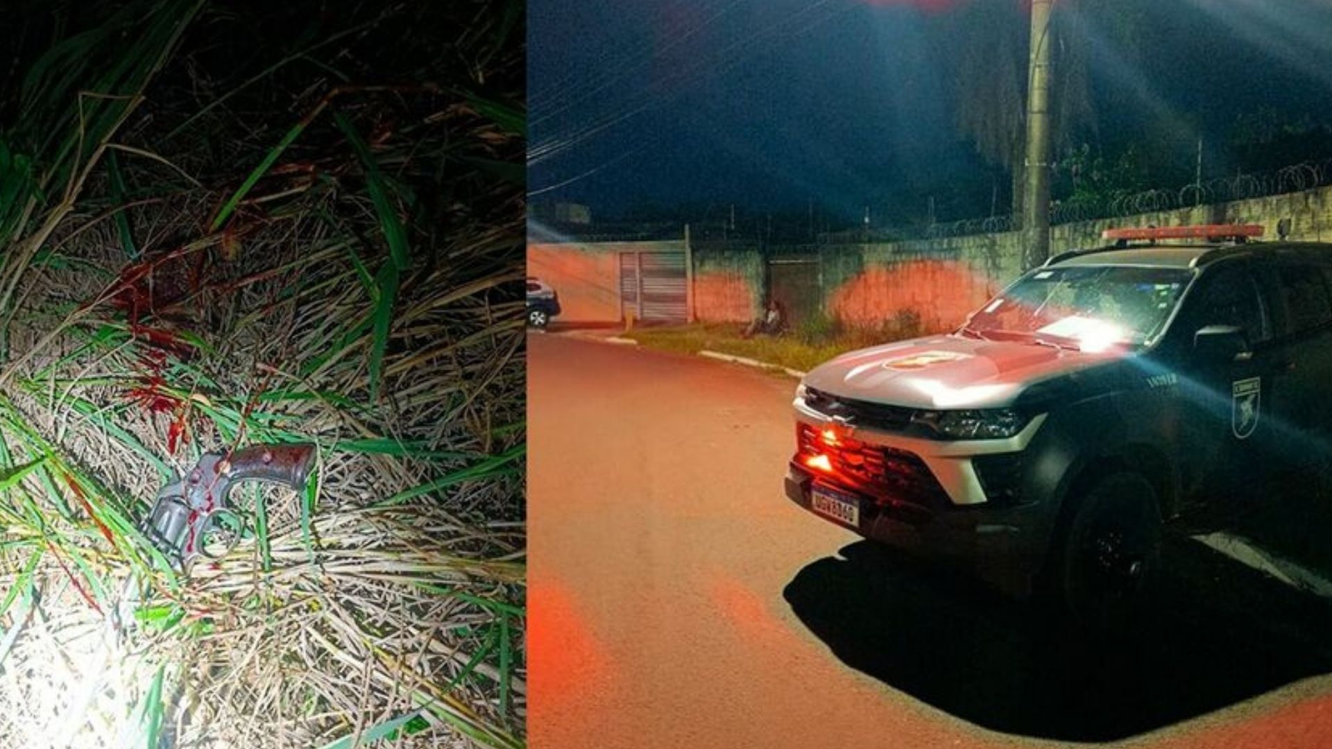 'Coringa' aponta rev&oacute;lver para policiais durante abordagem e &eacute; morto na Mata do Jacinto  