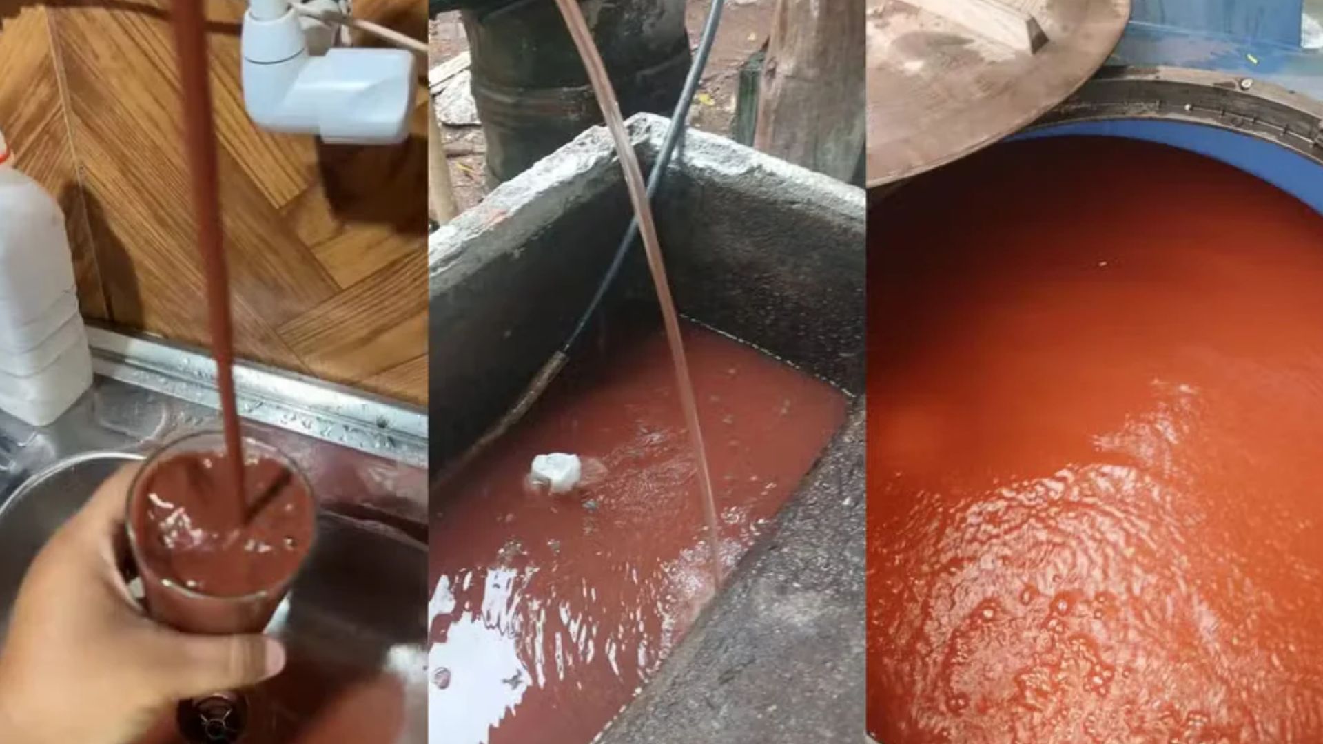 Moradores denunciam &aacute;gua vermelha nas torneiras de comunidade rural em MS